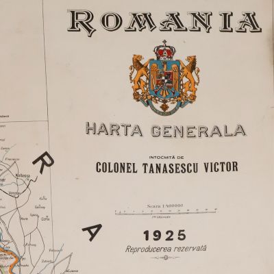 Harta Generală a României Mari, 1925