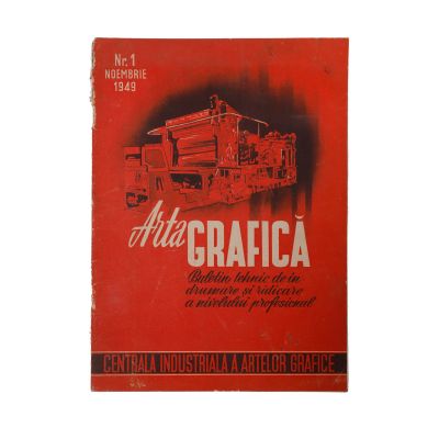 Publicația „Arta Grafică”, Nr. 1 și 3, 1949 - 1950 