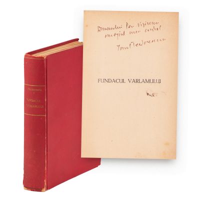 Ionel Teodoreanu, Fundacul Varlamului, 1939, cu dedicație
