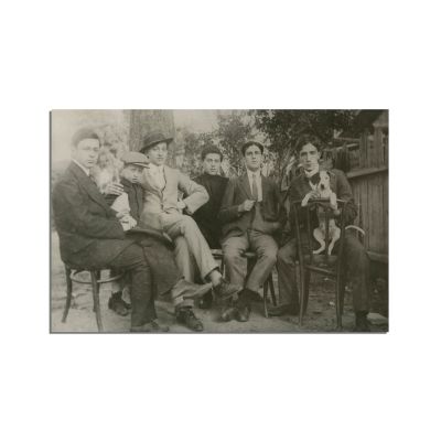 Grupul Simbolul, fotografie de epocă, cca. 1912