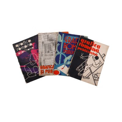 Publicația „Grafica Română și Publicitatea”, patru numere, 1931 - 1934