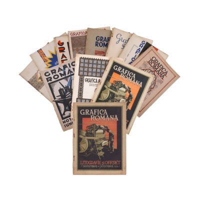 Publicația „Grafica românească”, 1923-1930, 13 numere