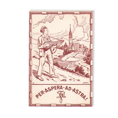 Organizații săsești studențești din Transilvania, 8 cărți poștale ilustrate - piese de colecție foarte rare