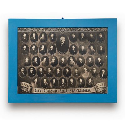 Elevii Academiei Române de Croitorie, heliogravură, 1926 