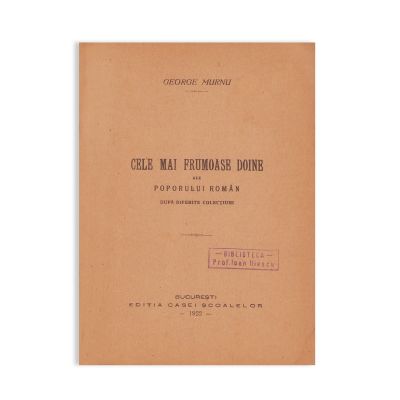 Noua carte de visuri + Cele mai frumoase doine ale poporului român