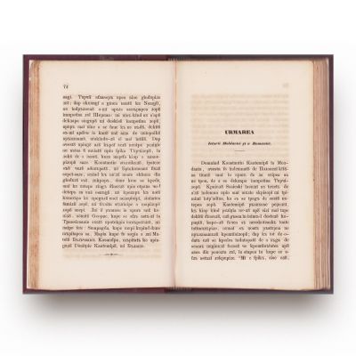 M. Carra, Istoria Moldovei și României, trad. N. T. Orășeanu, 1857