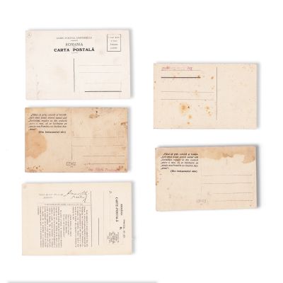 Vasile Lucaciu, Anastasie Bașotă, Isidor Vorobchievici, cinci fotografii tip carte poștală