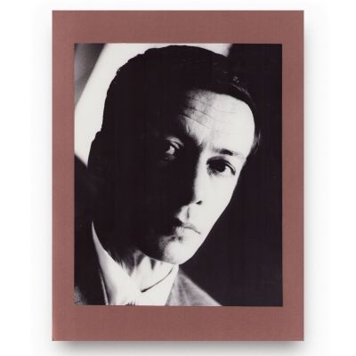 Poetul Geo Dumitrescu în tinerețe, fotografie de mari dimensiuni