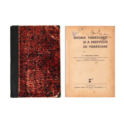 Gheorghe Nedici, Istoria vânătoarei și a dreptului de vânătoare, 1940  