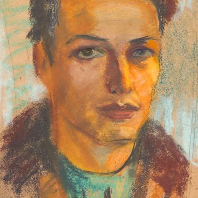 Tânărul Geo Dumitrescu, trei portrete în pastel