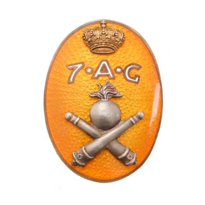 Insigna de 7 ani „Regimentul 7 Artilerie Grea”