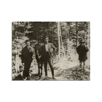Tristan Tzara și Ion Vinea, fotografie de epocă, cca. 1915