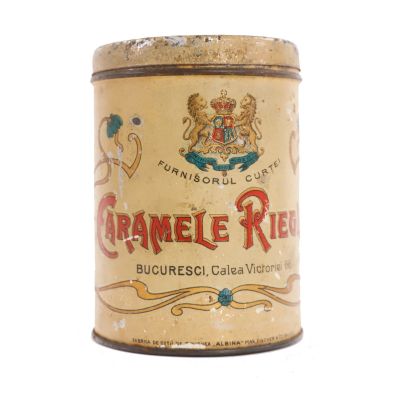 Cutie de caramele Riegler, furnizorul Curții Regale