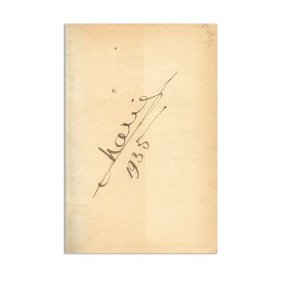Marie Queen of Roumania, The Story of My Life, trei volume, 1935, cu dedicația reginei Maria