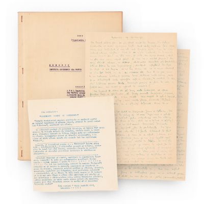 Documente privind excluderea din partid a lui Geo Dumitrescu, 1954