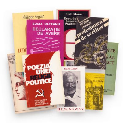 Colecție de 11 volume cu dedicație pentru Geo Dumitrescu, 1967-2003