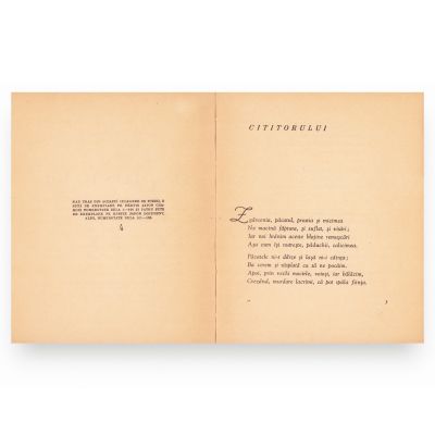 Charles Baudelaire, Les fleurs du mal, 1939, exemplar numerotat, cu dedicația traducătorului Lazăr Iliescu
