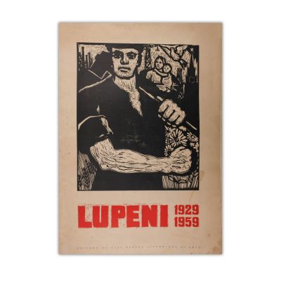 Lupeni 1929-1959, mapă cu 24 linogravuri