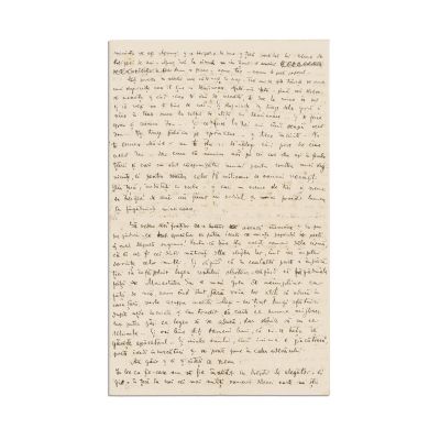 Octavian Goga, manuscrisul unui discurs naționalist