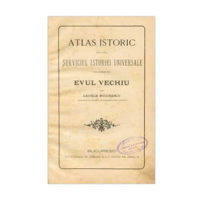 George Bucurescu, Atlas Istoric, exemplar complet