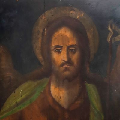  Icoană împărătească Tăierea capului Sfântului Prooroc Ioan Botezătorul