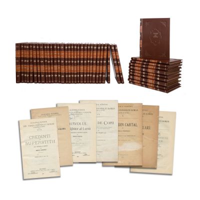 Din viața poporului român. Culegeri și studii, 40 volume, serie completă