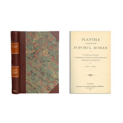 Zach C. Panțu, Plantele cunoscute de poporul român, 1906