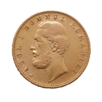 Moneda 20 lei 1870, una din cele mai mari rarităţi din numismatica românească