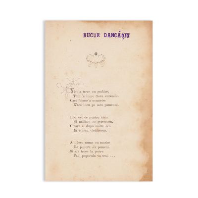 Iulian Grozescu, Poesii, 1869