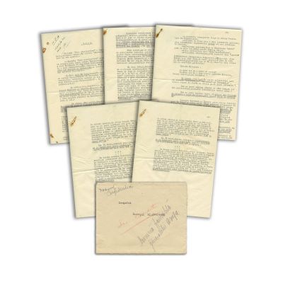 Notă pentru generalul Al. Averescu, 20 aprilie 1933