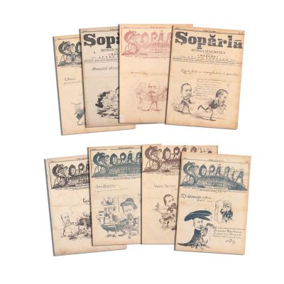 Publicația „Șopârla”, Anul 1, 8 numere colligate