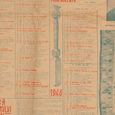 Calendarul Partidului Național-Liberal pe anul 1946