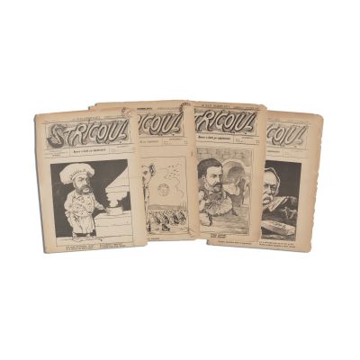 Publicația „Strigoiul”, Anul I, Nr. 1-4, 1893, 4 numere