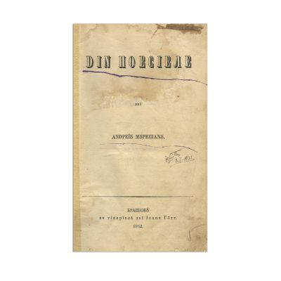 Din poeziile lui Andrei Mureșanu, 1862