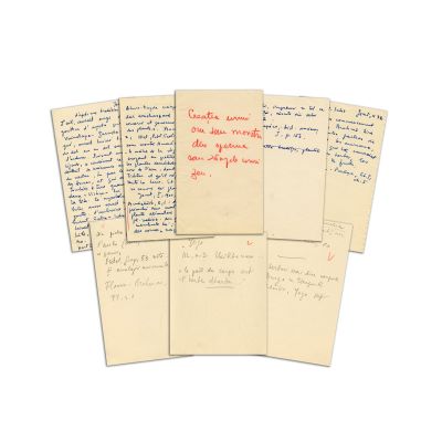 Mircea Eliade, Creația unui om sau monstrul din sperma sau sângele unui zeu, manuscris