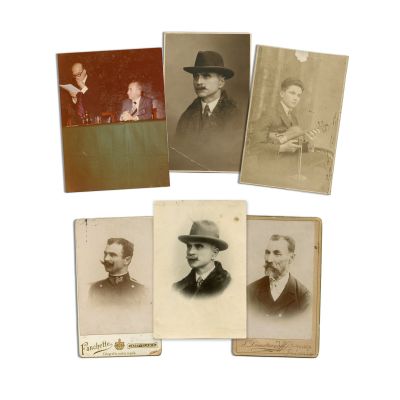 Mircea Eliade, șase fotografii cu membrii familiei