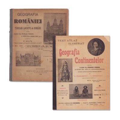 Geografia României + Geografia continentelor, 1909