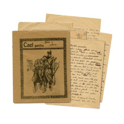 Mircea Eliade, caiet-manuscris „Note și articole”