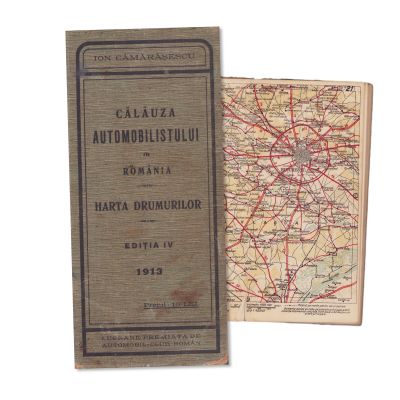 Ion Cămărășescu, Călăuza automobilistului în România. Harta Drumurilor, 1913