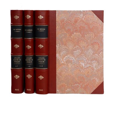 Ion Mușlea, Anuarul arhivei de folclor, 7 tomuri colligate în 3 volume - seria completă
