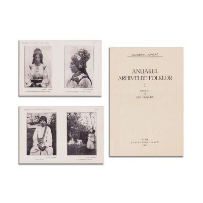 Ion Mușlea, Anuarul arhivei de folclor, 7 tomuri colligate în 3 volume - seria completă
