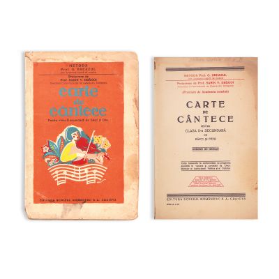 Poveștile mele. A doua carte a copilului pentru clasa a I-a primară + Carte de cântece pentru clasa a II-a secundară, 1934-1935  