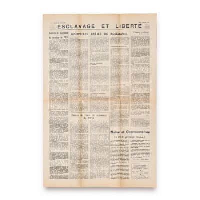 Publicația „La Nation Roumaine”, anul 23, nr. 256, mai - iulie 1971