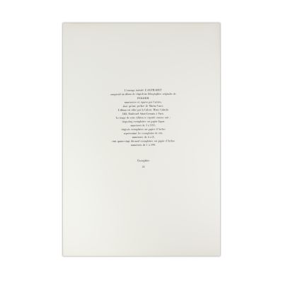 Jules Perahim, L'Alphabet, mapă cu 22 de cromolitografii numerotate și semnate de autor