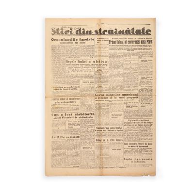 Publicația „Scânteia”, 11 Mai 1946 - Trăiască 10 Mai - Ziua Independenței
