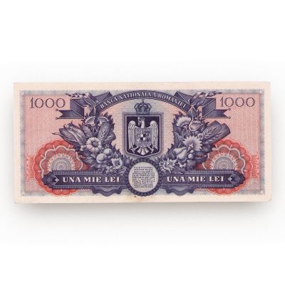 Bancnotă în valoare de 1000 lei din 1947, seria A, necirculată
