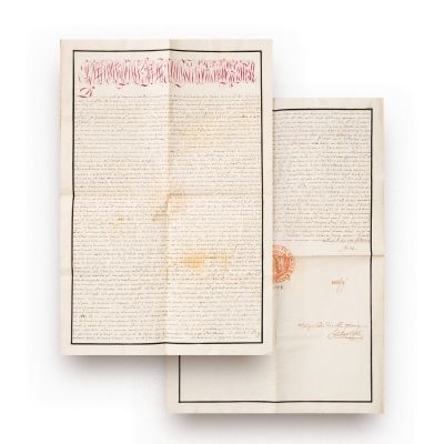 Hrisov domnesc de vânzare, Mihail Grigore Sturdza, 1841