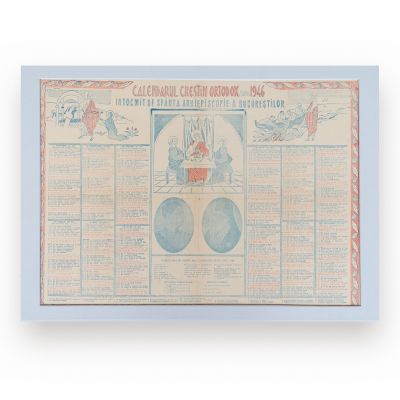 Calendarul Creștin Ortodox pe anul 1946, cu portretul regelui Mihai I 