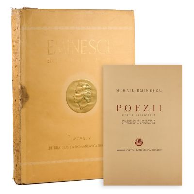 Mihai Eminescu, Poezii, 1944, ediție bibliofilă, numerotată