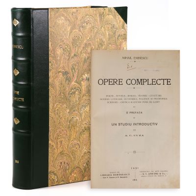 Mihai Eminescu, Opere Complecte, 1914, cu o prefață de A. C. Cuza